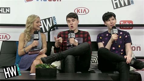 dan and phil kiss|Dan & Phil Share First Kiss Stories In Hilarious Game .